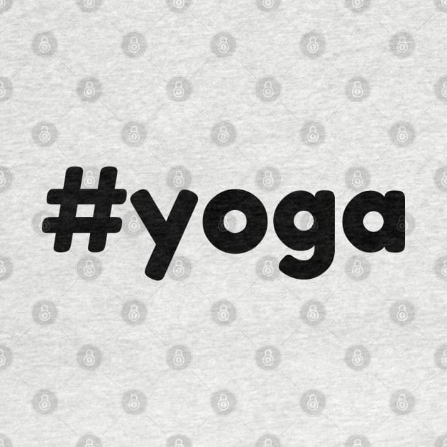 Hashtag #yoga by monkeyflip